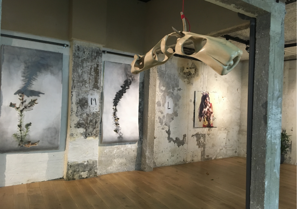 Exposition Deux en un. Hors les murs avec Pijama galerie à Station, Paris. 19.11 - 26.22.2017