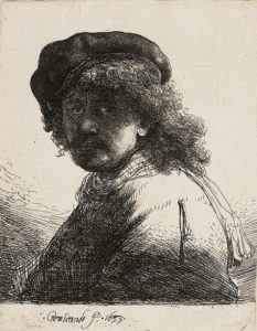 Autoportrait - Rembrandt
