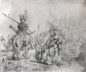 Lire la suite à propos de l’article Le Baptême de l’eunuque – Rembrandt
