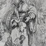 Le Baptême de l'eunuque detail 2 - Rembrandt