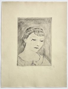 Tsuguharu Foujita (1886-1968), Portrait de Femme, Youki
