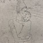 La Toilette de la Mère, suite des Saltimbanques - Pablo Picasso (detail)