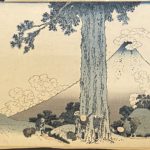 Hokusai_La passe de Mishima dans la province de Kai