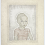 Tsuguharu Foujita (1886-1968), Petit Garçon en Chemise Rayée. De l'Album les Enfants