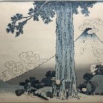 Hokusai Katsushika (1760-1849), Koshu Mishimagoe, La Passe de Mishima dans la province de Kaï. De la série des 36 vues du Mont Fuji (1830-1833)