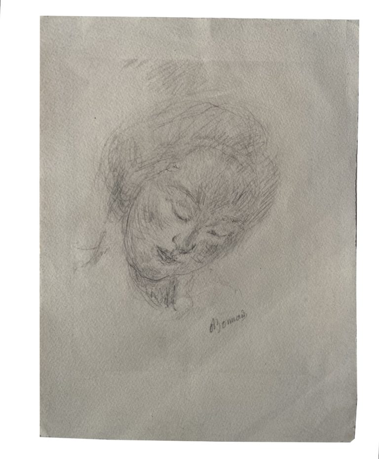 Pierre Bonnard (1867-1947), Visage de Marthe