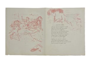 Pierre Bonnard (1867-1947), Ballade Sappho (Recto)