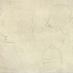 Henri de Toulouse-Lautrec (1864-1901), Études de Profils d'Hommes