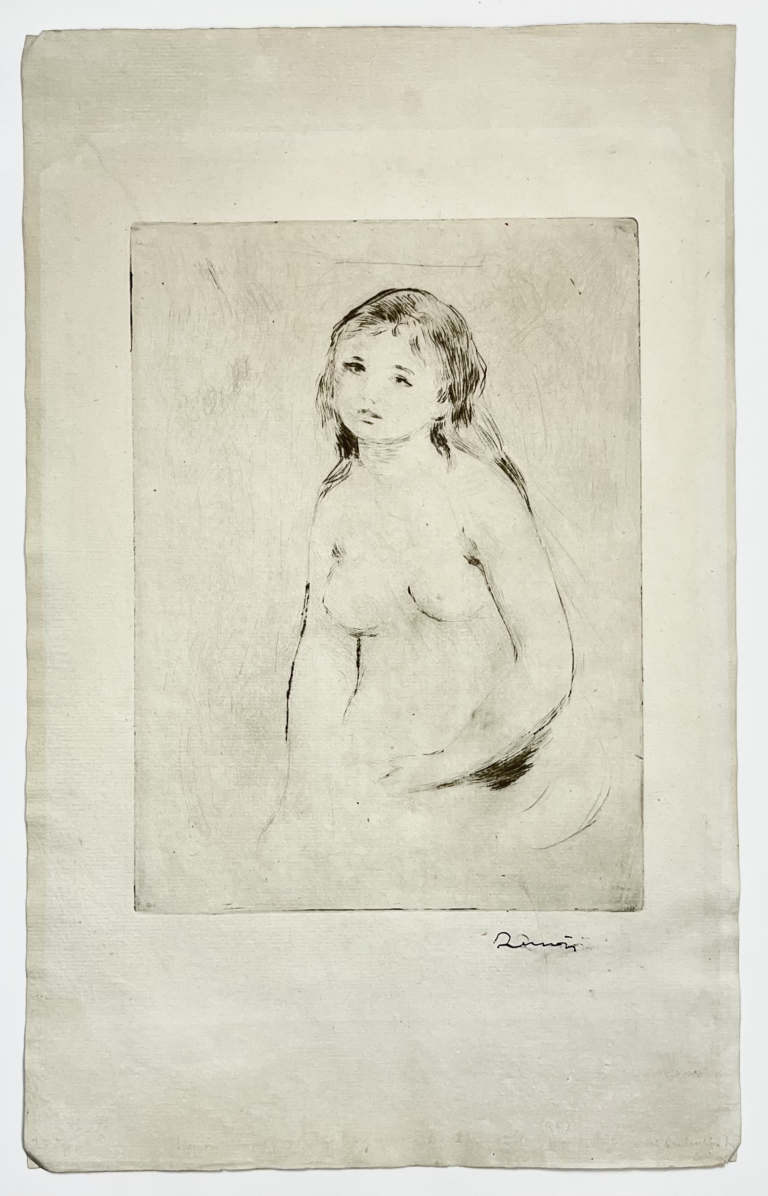 Pierre-Auguste Renoir (1841-1919), Étude pour une baigneuse