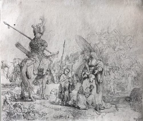 Le Baptême de l'eunuque - Rembrandt