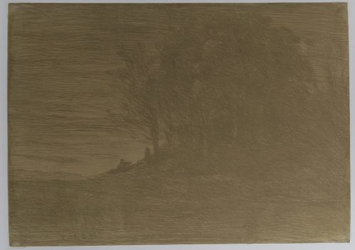 Camille Corot (1796 - 1875). Le bois de l'Ermite