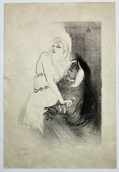 Henri de Toulouse-Lautrec (1864-1901), À la Renaissance: Sarah Bernhardt dans Phèdre