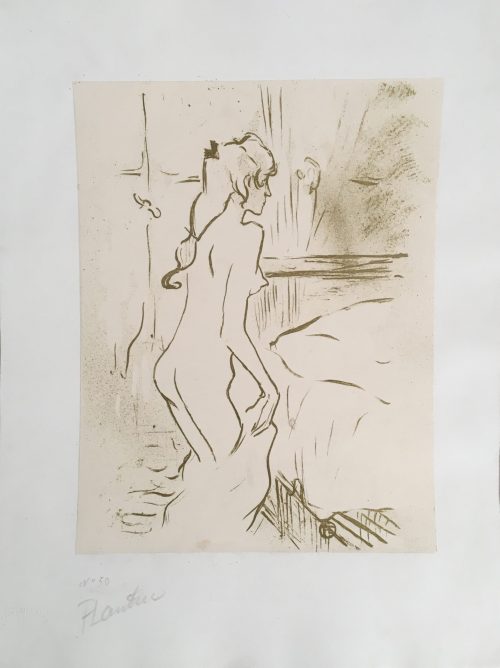 Lautrec - Etude de femme